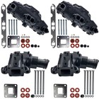 Manifold Riser Exhaust For Mercruiser V8 Dry Joint 5 0l 5 7l 864591t02 865735a02