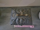 Antique Grey Iron Casting Co  No  250 Cast Iron  coin Deposit Bank  Toy Safe