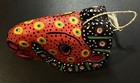 Vintage Guatemalan Hand-carved And Painted Wood Folk Art Animal Mask