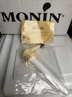 Monin 64oz Sauce Pumps White Chocolate Caramel 1 2 Oz Coffee Bar