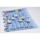 Robin Reed Racing Snowman Handmade Christmas Crackers  72136  13 In   set Of 6 