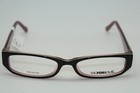 2 Units New Victorious  Black Frame Prescription Lens Grade V413 49-16-135  128 