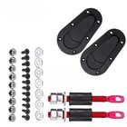Universal Racing Car Bonnet Plus Flush Mount Hood Latch Pin Locking Lock Kit New