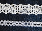 Crafts Sewing Lace Huge Lot 100  Yards All White 1 2  - 1-1 2  Wide Trim New  3 