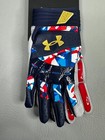 Under Armour Softball Gloves Size Medium Ua Motive Midnight Navy-red  410  New