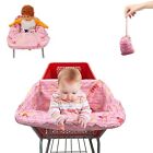Shopping Cart Cover For Baby Or Toddler High Chair Covers Portable Bag Pink Fish