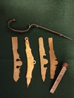 English Sideplate   Triggerguard  Tang Breech Plug  Assorted Sideplates