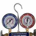 Yellow Jacket 42035 2-valve Series 41 A2l Manifold  3-1 8  Gauges