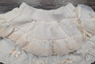 Baby Girl Clothes Mae Li Rose 2t Cream Lace Ribbon   Bow Skirt
