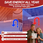 Attic Stairway Insulation Cover  Premium Energy Saving Attic Door Tent For Pull