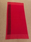 Tour Caddy Golf Towel 44    X 22    Red black Stripes Authentic Wincraft Super Gym