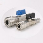 High Pressure Washer Ball Valve 3 8  Or 1 4  Quick Connector Control Switch New