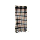 For Womens Mens 100  Cashmere Scotland Made Plaid Check Warm Scarves Wrap Scarf