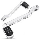 Heel Toe Shifter Lever Pegs  Cnc Shift Lever Peg Fit For Harley Touring Chrome