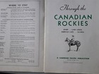 Through The Canadian Rockies 1934 Canadian Pacific Rr Tourist Booklet Golf Cover