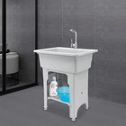 Utility Sink Laundry Tub With Faucet   Basement For Laundry Room Garage Or Shop