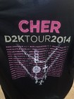 Cher D2k Tour 2014 Concert T Shirt Xl Black Graphic Tour Dates Pop Music