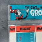The Cat In The Hat Grow Chart By Dr Seuss Vintage Random House 1977