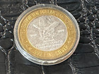  10 Sams Town 999 Fine  999 Silver Strike Casino Gaming Token  c6 
