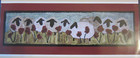Threads That Bind  624 Sunday Social Punch Needle Embroidery Pattern Fabric