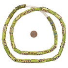 Semi-matching Antique Venetian Millefiori African Trade Beads  16587 10mm Ghana