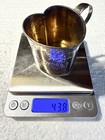 Vintage Heart Shaped Webster Sterling Silver Baby Cup 43 8 Grams Scrap Restore