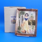 Vintage Enesco Snow White   Seven Dwarfs Wall Plaque Set Walt Disney Productions