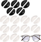 15 Pair Eyeglass Nose Pads  Soft Silicone Nose Pads For Glasses  D-shaped Ant   
