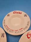 Set Of 5 Vintage Coors Ashtrays