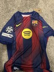 Lamine Yamal  10 Size Medium Barcelona 25 26 Authentic Player Version Ucl Jersey
