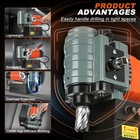 Gearzaar Magnetic Drill Press 1300w Low Profile Mag Drill Light Weight Portable