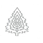 Merry Christmas Tree Metal Die Cuts christmas Tree Snowflake Cutting Dies Cut   