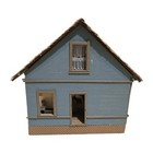 Ooak Artisan Miniature Dollhouse Furnished Diorama 1 48 Quarter Scale  Cottage 