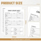 50 Sheets Two Sided Family Group Sheets Genealogy Charts Family Genealogy Diagra