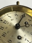 Salem Ships Bell Clock 8 Day Jeweled Nautical Non Working Read Vintage Brass