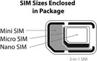 New Straight Talk Bring Your Own Phone  byop  3 Size In 1 Sim Card Kit At t    