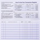 24 Pcs Check Registers For Personal Checkbook Easy To Read