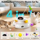Cat Laser Interactive Indoor Cat Pet Toys Automatic usb Cat Teaser Pet Toy Gift