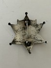 Vintage Sterling Silver Harrah   s Tahoe Security Officer Badge By Irvine jachens