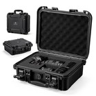 Waterproof Hard Case For Cameras   Drones  Portable Protective Foam Storage 13 5