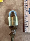 Almont Vintage Brass Body Re-key Padlock Lock New Nib