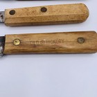 Vintage Butcher Knives Lot Of Four Village Blacksmith  Old Hickory Two Unmarked