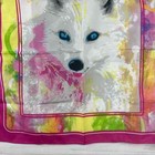 Kellogg   s Little Brownie Bakers   Girl Scouts White Wolf Tie Dye Scarf Bandana