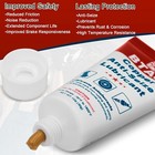 Copper Anti-seize Thread Lubricant Brake Caliper Pin Grease Stop 1 Oz  Red 