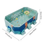 Us 3m Outdoor Foldable Rectangular Above Ground Swimming Pool Adult Kiddie Pool 