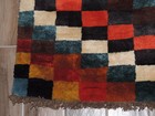 3x6ft  Handmade Geometric Afghan Chobi Wool Rug