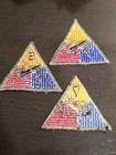 Wwii Us Army Armor Division Hq 5th 7th Cornrow Weave Patch Lot L  k   