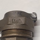 Lot Of 2  Ay Mcdonald Brass 1   Ctx pvc  Plumbing No Lead Pipe Couplings Fitting