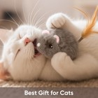 Cat Mouse Toy Remote Control Cat Toy Moving Interactive Cat Toys For Indoor Cats