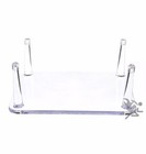 Mineral Geode Fossil Display Stand  6 25    Four Peg With Guards Qty  1